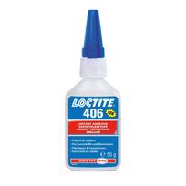 Loctite 406 Universal Instant Adhesive, Very Low Viscosity, For Very Fast Bonding Of Plastics, Rubber And Other Elastomers 50ml