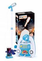 Vaikiškas karaokės rinkinys click4TOYS su mikrofonu, stiprintuvu ir šviečiančiu diskotekos rutuliu