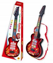 Vaikiška gitara su LED apšvietimu, 52 × 17,5 × 4 cm