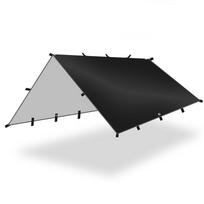 4x4m 4x3m 3x3m brezentinė palapinė, atspari vandeniui, kempingas, apsauga nuo UV spindulių, lauko žygiai, kuprinės, brezentinė stovyklavimas, turistinis paplūdimys, saulės pastogė 3*4m juoda