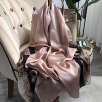 Hangdžou 100% natūralaus tikro šilko šalikas moterims bandana ilgas šalikas apvyniojamas skarelė prabangus aukštos kokybės hidžabas ešarpas pašmina Real Silk 65x180cm gray