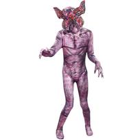 Vaikų Berniukų Mergaičių Stranger Things Demogorgono Spaudinys Kombinezonas Kaukė Galvos Apdangalas Rinkiniai Helovino Kosplėjaus Kostiumai 140cm gray