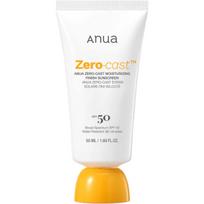 Anua Zero-Cast Moisturizing Finish Sunscreen SPF50 PA++++ apsauginis veido kremas nuo saulės, 50 ml