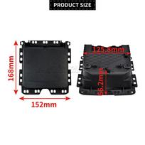 New 7N0862533 For VW Golf Sharan MK2 Tiguan MK1 Seat Alhambra MK2 Dual Cup HolderRear Drinking Cup Bracket Black car accessories 7N0862533 black