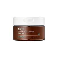 ACWELL Licorice pH Balancing Toner Pad Hydrating Smoothing 70pads 160ml Daily Exfoliating Pad Korean Skincare brown