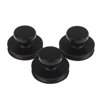 1/3Pcs Buddha Singing Bowl Handle Suction Buddha Singing Bowl Lifter Sound Handle For Home Support Meditation Accessories 3pcs black
