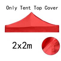 3X3m/3x4.5m Replacement Four-Corner Tent Cloth Canopy Top Cover Rainproof Foldable Pavilion Replace Gazebo Canopy Top Cover red