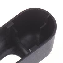 1/2 vnt. Galinio stiklo valytuvo svirties dangtelis Galinio valytuvo svirties dangteliai Qashqai 2008-2014 Automobilių dalys Priedai 1Pcs black