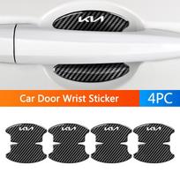 4/8 VNT Automobilio Durų Lipdukas Su Rankenos Angos Apsauga Nuo Įbrėžimų Lipdukas Skirtas Kia Sportage Ceed Picanto Rio ProCeed Niro 5 3 4 K7 black