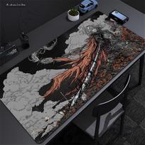 Art Mouse Pad Gothic Retro Black Girl Desk Mat Rubber Mat Mouse Carpet Table Pads HD Pc Mats 900x400 Office Accessories Mousepad 90x30cm