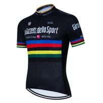 Giro d'Italia Dviračių Džersis Rinkinys Vyriškas MTB Uniforma Dviračių Apranga Vaivorykštės juosta Dviračių Drabužiai Šortai Dviračių Apranga Maillot Culotte Asian size-M