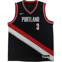 Nike X NBA Bendradarbiavimo marškinėliai Portland Trail Blazers McCollum 3 Swingman Mados Sportiniai Minimalistiniai Vaikams Marškinėliai Juodi 9Z2B7BZ2P-TRACM L red