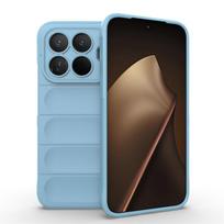 Pilnas dėklas Xiaomi 15T Pro, atsparus smūgiams, minkšto silikono galinis dangtelis Xiaomi 15T Pro dėklui, Xiaomi 15T Pro dangtelis 6,83 colio Xiaomi 15T gray