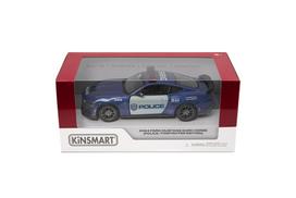 KINSMART  Automobilio modelis 2024 Ford Mustang Dark Horse (Police/Firefighter), scale 1:38