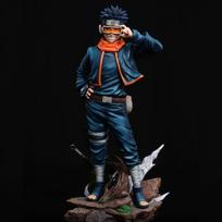 Naruto vaikiški akiniai Galvos juosta Obito Uchiha Anime figūrėlė JG Modelis Stovima statulėlė Kolekcionuojami papuošalai Berniuko žaislas Dovana