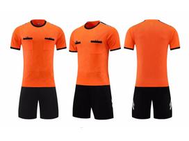 Futbolo teisėjo ir vartininko uniforma suaugusiems, unisex, dydžiai M-4XL 4XL oranžinė