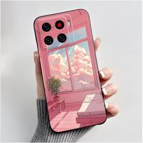 Phone Case For ZTE Blade A56 (Z2473)/Nubia A56 Jelly Soft Black CoverTrendy Style Pattern Astronaut Milk Tea Rabbit Casing ZTE Blade A56 gray