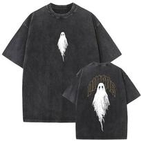 Skalbti Vintažiniai Blogų Pranašysčių Ar Jauti Meilę Turas Grafiniai Marškinėliai Vyrams Moterims Retro Roko Metalo Gotikinio Stiliaus Marškinėliai Streetwear M black