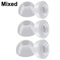 6-3 poros Samsung Galaxy Buds3 Pro minkštos atminties putos ausų kištukai, ausų antgaliai, ausinių dangteliai, triukšmą slopinantys ausų antgaliai Buds 3Pro 3Pairs