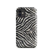 Zebrinės telefono dėklas IPhone 17 16e 16 15 14 13 12 11 X XS XR XSMAX 7 8 Air Pro Max Plus prabangus dvigubo sluoksnio galinis dangtelis iPhone 13 Pro gray
