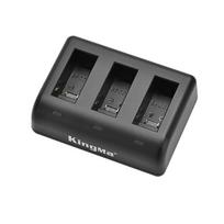 New intelligent For GoPro Max Battery 3 Slot Charger + 1400mAh lithium ion Battery For 360 Panoramic Go Pro Max Camera H Package