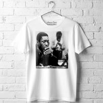 John Coltrane Contemplative Men's T Shirt 100 gray