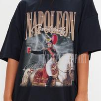 Napoleon Born To Party T-Shirt, French Emperor Napoleon Bonaparte, Funny History, Revolution, Napoleon Bonaparte, Napoleon Bonaparte Shirts 140 gray