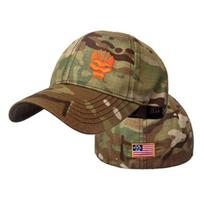 Unisex šakotos vilko siuvinėjimo snapback, kamufliažinės beisbolo kepurės, pavasario ir rudens, lauko, reguliuojama, kasdienė, apsauganti nuo saulės kepurė brown