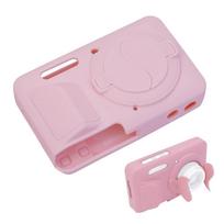 For Kodak Fz55 Silicone Protective Case Digital Camera Silicone Armor Shell Body Protective Case rožinė