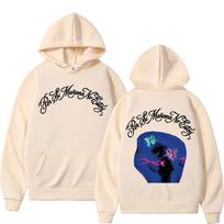Omar Courtz Por Si Manana No Estoy 2026 Tour Hoodies Women Harajuku Hip Hop Style Sweatshirt Long Sleeve Pullovers M beige