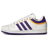 adidas Top Ten Low Lakers Vyriški sportbačiai Balti Kreminiai Violetiniai GY2516 42 white