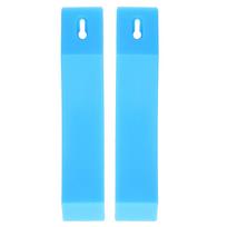 Barbell Load Unload Plates Silicone Cushion Barbell AntiSlip Wedge for Weightlifting(Blue ) mėlyna