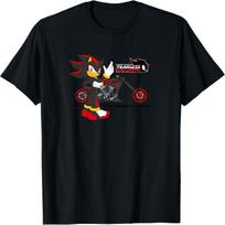 Sonic the Hedgehog, Fearless_ Year of Shadow - Motorcycle T-Shirt XXXXXL įvairiaspalvis