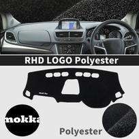 fit for Opel Vauxhall Mokka 2013 2014 2015 2016 Car Accessories Dashmat Protective Carpet Dashboard Cover Pad DashMat Sunshade RHD Polyester gray
