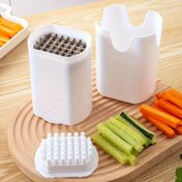 1PC Multifunctional Stainless Steel Potato Slicer, Household Fast Vegetable Fruit Carrot Cucumber Fries Chopper balta