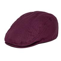 BOTVELA Vyriškos 100% medvilninės newsboy kepurės Aukštos kokybės Klasikinė plokščia kepurė Gatsby Ivy Golfo kepurė Vairuotojo kepurės 59 cm bordinė