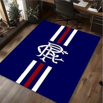 1 vnt. Rangers futbolo klubo spausdintas kilimas - namų dekoravimo kilimas svetainei, miegamajam, grindims, kompiuterio kėdės plotui 80x120cm( 31x47in)