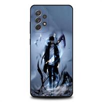 Anime Solo L-Leveling Phone Case For Samsung S25,S24,S21,S22,S23,S30,Ultra,S20,Plus,Fe,Lite,Note,10,9,5G Black Cover Samsung S21plus gray