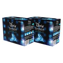 Olivia Skin Lightening Shiner Bleach Cream with Diamond Dust 362g Pack of 2 | Facial Hair Lightener for Women | Instant Glow & Fairness | Brighteni black