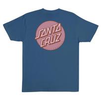New Santa Cruz Skateboards Shirt Other Dot Dusk Blue Gum L gray