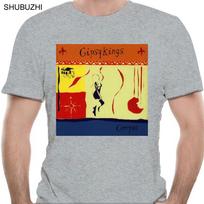 NEW GIPSY KINGS COMPAS RUMBA BAND Unisex BLACK SHIRT S3XL male brand teeshirt Unisex summer cotton t shirt M red