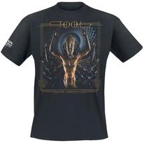 Tool Fear Inoculum Inspired Cotton T-shirt Surreal Multi-Eye Figure Progressive Metal Tee L gray