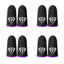 Mobile Gaming Gloves Fingertips For PUBG Gamer Sweatproof Anti-slip Touch Screen Finger Sleeve Breathable Gaming Finger Cover