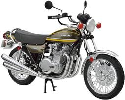 Aoshima Bunka Kyozai The Bike Series 31 Kawasaki Z1A 900 SUPER4 1974 Plastic Model Kit Co., Ltd. (AOSHIMA) 1/12 No. gray