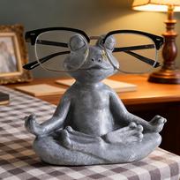 2pc Frog Eyeglass Holder Fashionable Glasses Display Stand 2pcs pilka