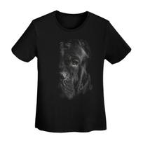Cane Corso Animal Dog TShirt WOMEN Short Sleeve T Shirts ONeck Clothes Cotton Summer Tees Streetwear L black