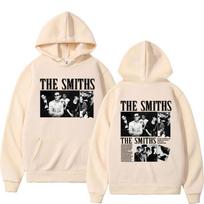 The Smiths The Queen Is Dead Spausdintas Hoodie Morrissey Marr Punk Rock Grupė Vintage Harajuku Vyrai Moterys Per dydį Ilgomis Rankovėmis M beige