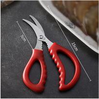 Kitchen Scissors Shrimp Peeler Seafood Elbow Food Lobster Cut Crab Line Seafood Tools black