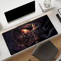Game DDarkest Dungeon  Mouse Pad Nonslip Rubber Computer Mat Gamer Balance Decoracion Deskmat Laptop Office Large SBD250x350x3mm gray
