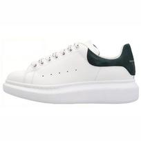 Alexander McQueen Oversized Low Top Sneakers 'White Dark Green' Women's 718139WIBN28936 35 white
